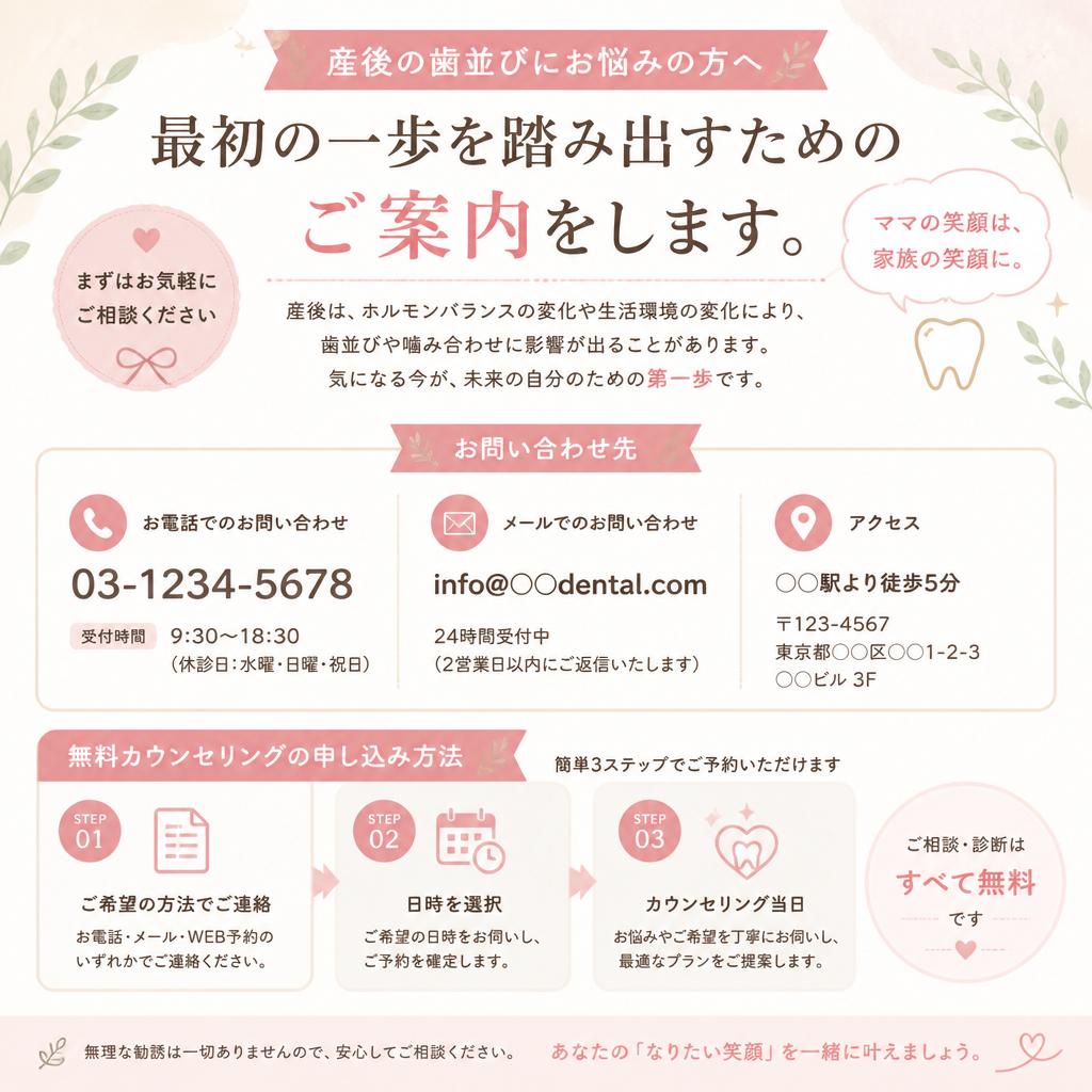 今すぐお問合せを！