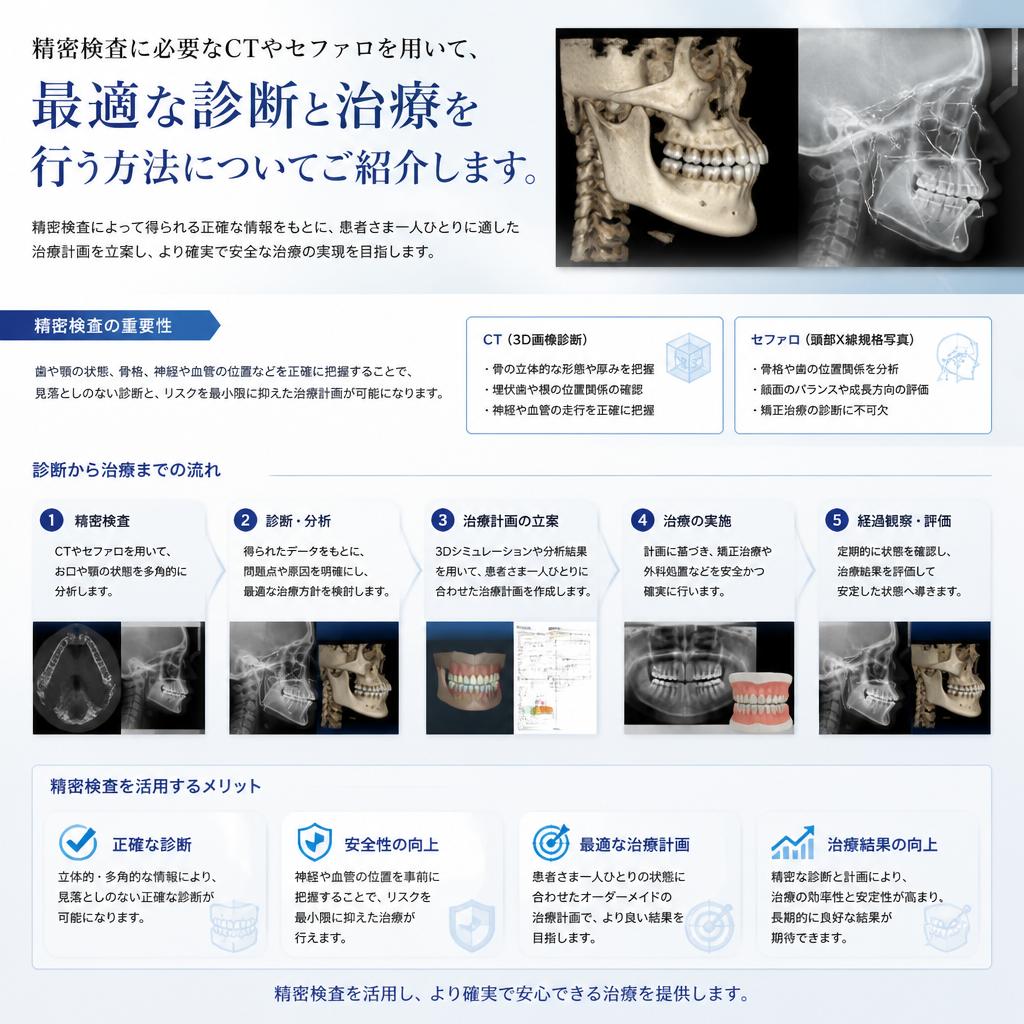 最新の設備と技術のご紹介