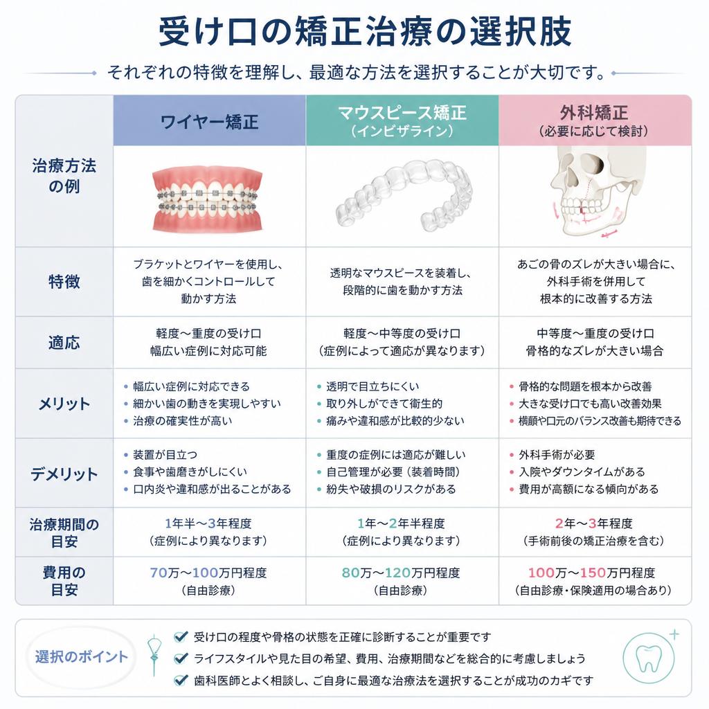 治療方法の種類