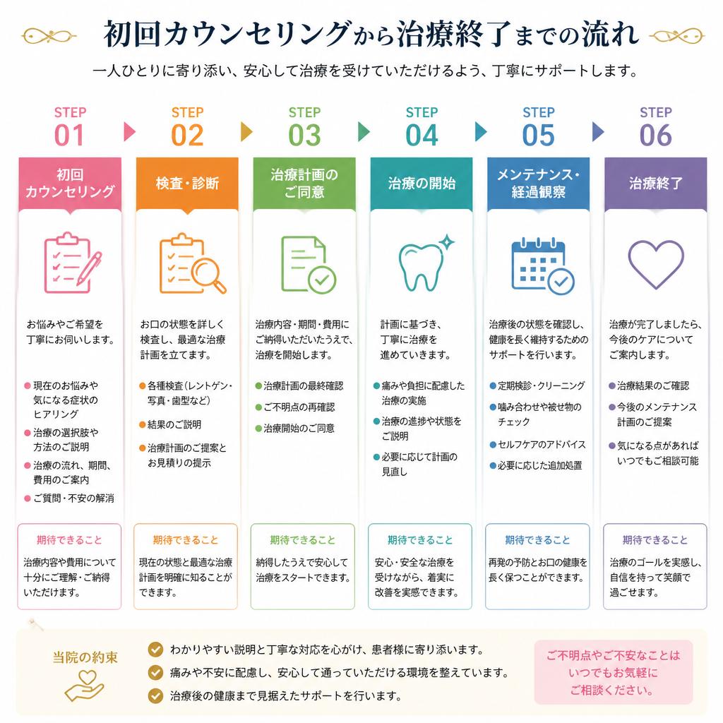 治療の流れ