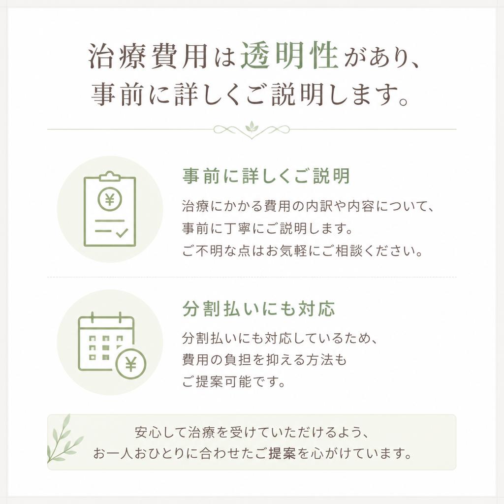 治療費用について