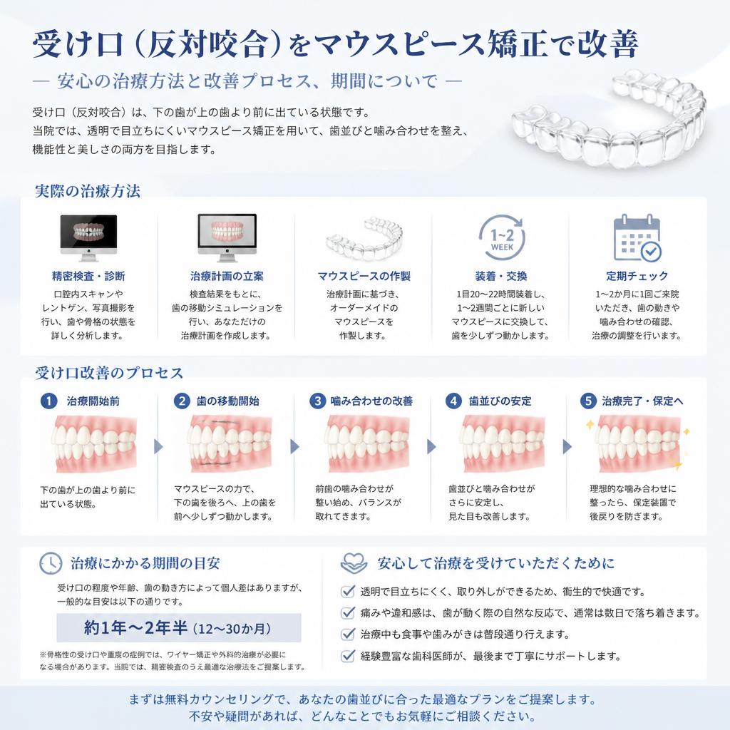 具体的な治療方法と期間