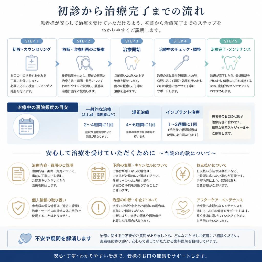 治療の流れ