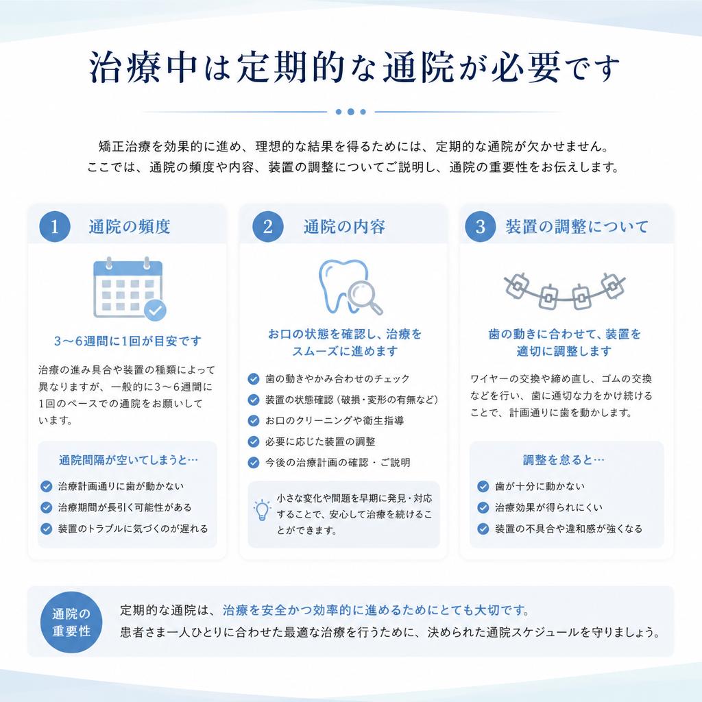 定期通院｜効果的な経過観察