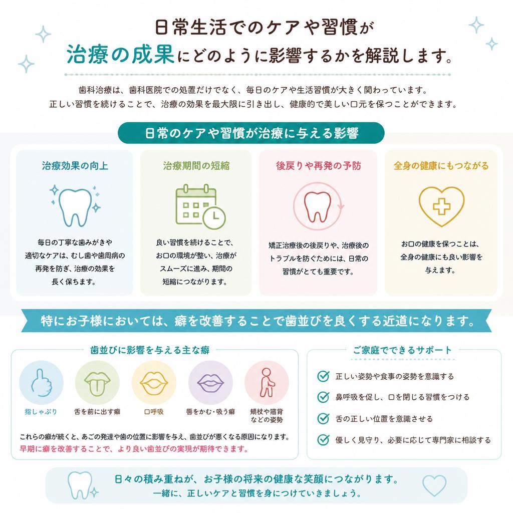 治療の効果を高めるために