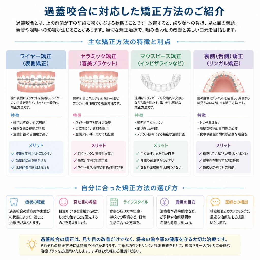 多様な矯正治療法のご紹介