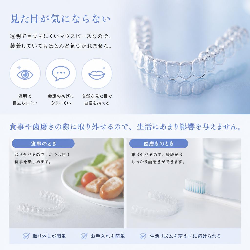 2. インビザラインのメリット