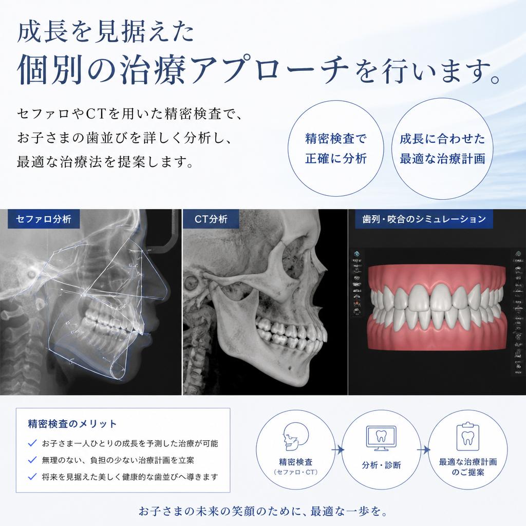 当院の小児矯正の特徴