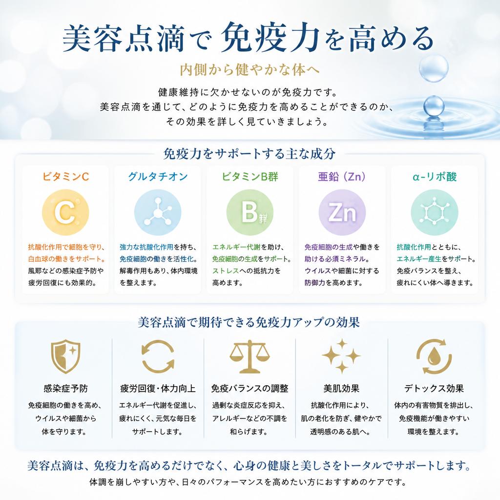 免疫力アップの重要性