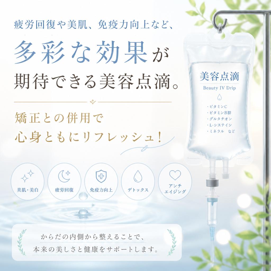 美容点滴の効果とは？