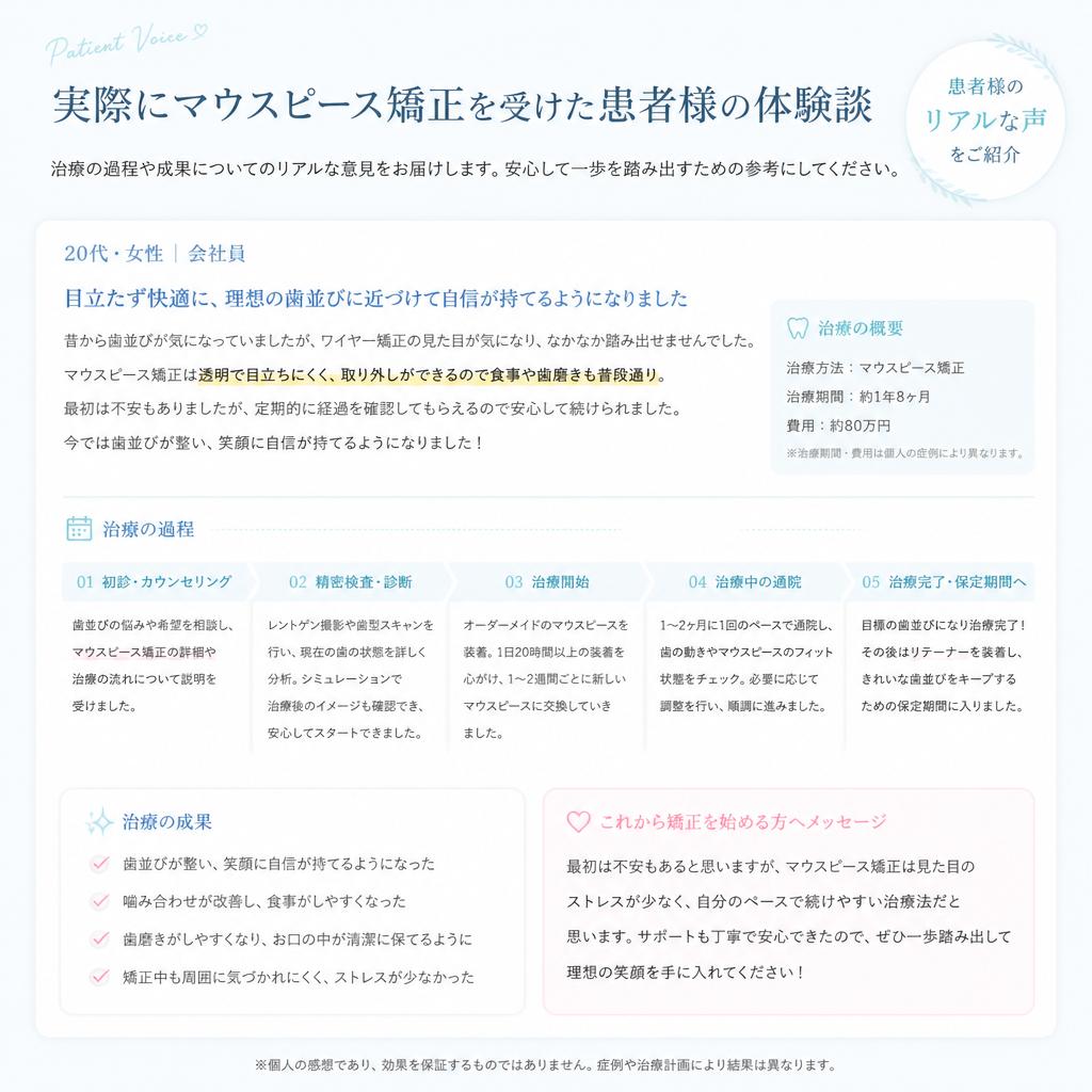 患者様の声