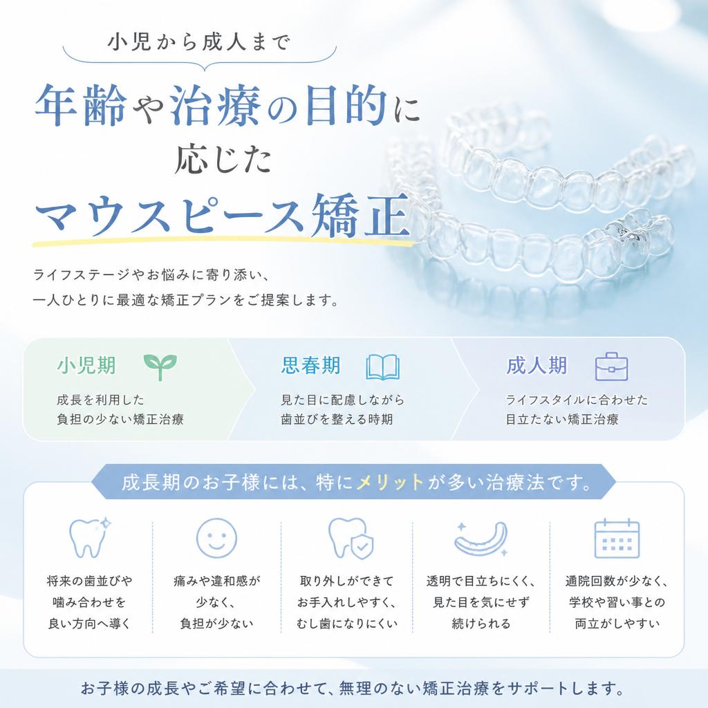 幅広い年齢層に対応
