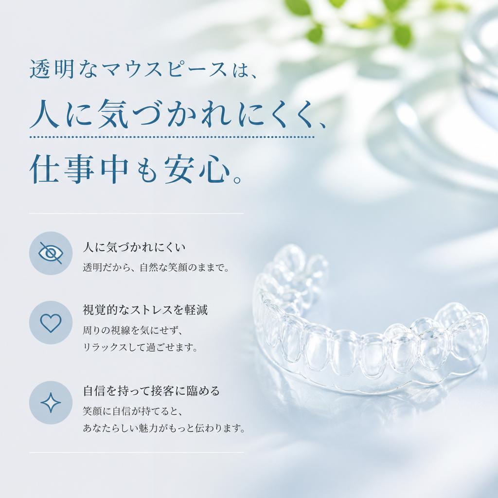 目立たないデザインの魅力