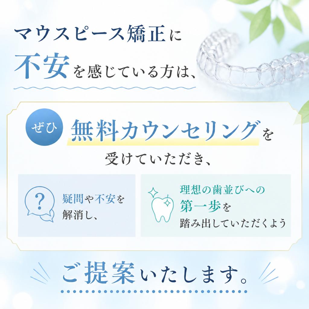 7. 無料カウンセリングのご案内
