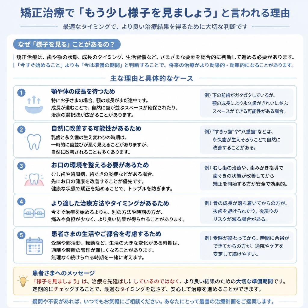 「様子を見る」意味とその背景