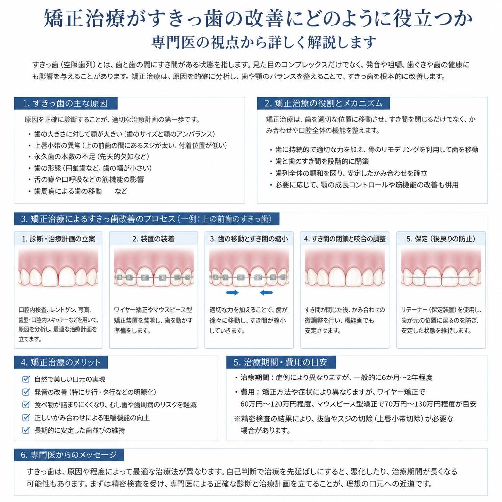 矯正治療の重要性