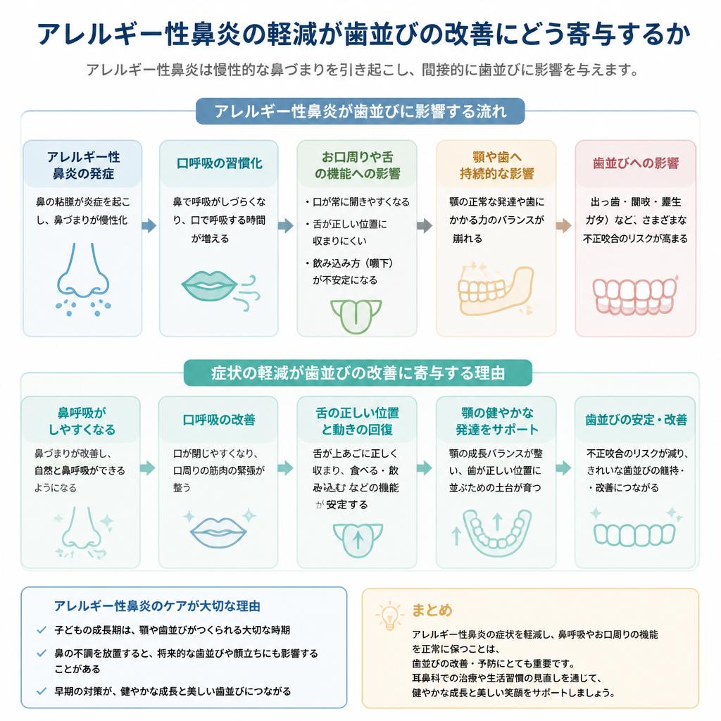 アレルギー性鼻炎がもたらす影響