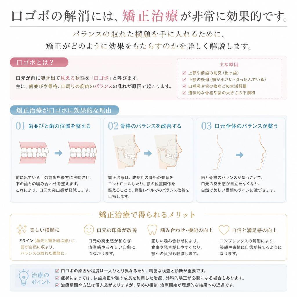 横顔美人への第一歩：矯正治療の重要性