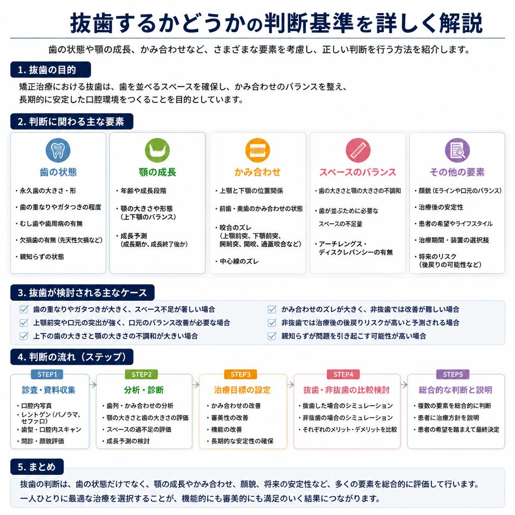 判断基準を知ろう